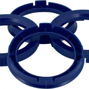 Centreerringen 63.3-57.1 Blauw  PLW Schm CMS DBV