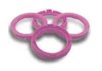 Centreerringen 82.0-71.5 Roze  Ronal